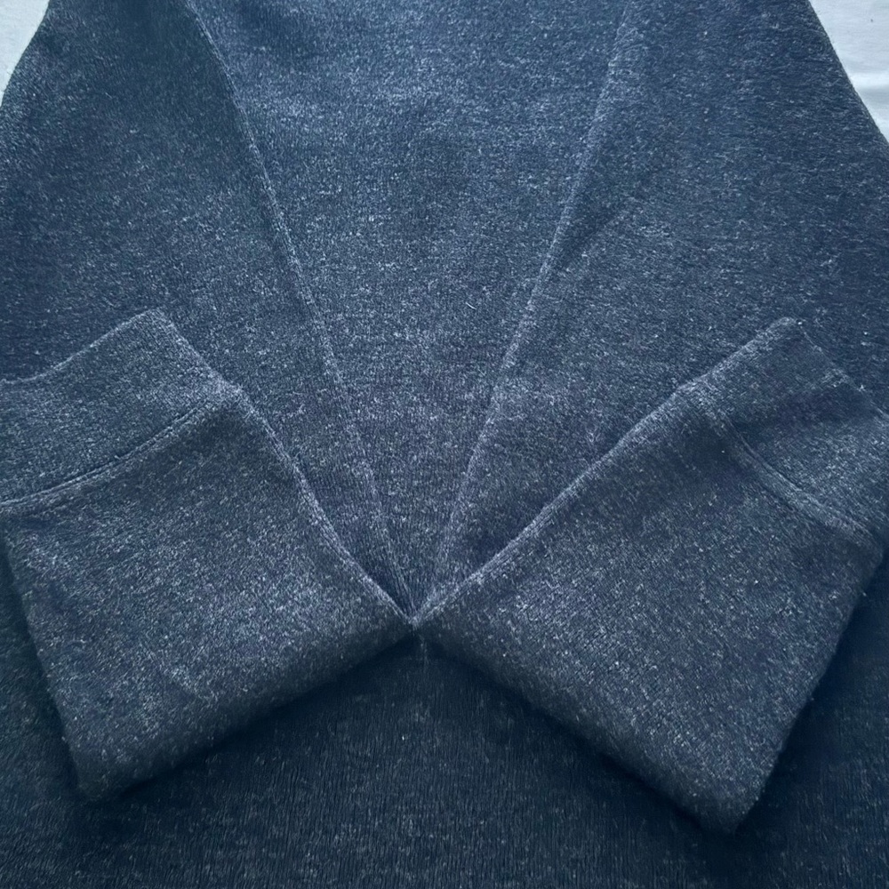 Men's Black Half-Zip Sweater - Picture 5 of 6